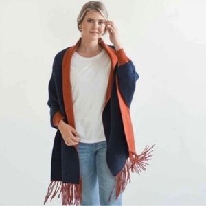 MerSea reversible wraps with sleeves, excellent condition. Set of 2 wraps.